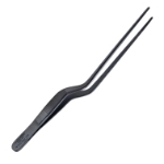 Lucae Bayonet Nasal Dressing Forceps, 2.5mm X 19mm Serrated Jaws, Overall Length 6-1/2" (160mm) 