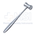 Lucae Mallet, Hour Glass Shaped Stainless Steel Head, 7.3oz, Diameter 27mm, Overall Length 7-7/8" (200mm)  - M09000
