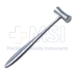 Lucae Stainless Steel Mallet, Hour Glass Shaped Head, 6.8oz, Diameter 0.738" (18.7mm), Overall Length 7-1/2" (190mm) - M09400