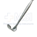 Lukens Thymus Trachea Retractor, Double Ended, 10mm Curved Blade, 7mm Wide Angular Blade, Overall Length 6-3/4" (170mm) - 19004-0130-17