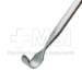Lukens Thymus Trachea Retractor, Double Ended, 10mm Curved Blade, 7mm Wide Angular Blade, Overall Length 6-3/4" (170mm) - 19004-0130-17