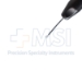 MICS Ahmed Grasping Forceps, 23ga Curved Shaft, 1-3/8 - DUO-03