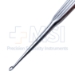 Dermal Curette, Oval Spoon, Size 0, 3mm Diameter, Overall Length 6-1/4" (159mm) - 44-23MX
