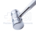 Orthopedic Stainless Steel Mallet, Cylinder Shaped Grooved Head, 1lb 14.2oz, Diameter 38mm, Overall Length 7-5/8" (193mm) - M01700