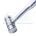 Stainless Steel Mallet, Medium, Cylinder Shaped Head, 2lb 1.8oz, Diameter 1.361" (34.5mm), Overall Length 11" (277mm) - M01500
