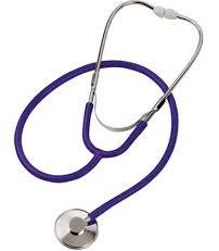 MSI Precision Nurse Stethoscope - Adult Blue 