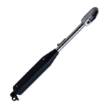 Slim Line Quick-Release Retractor Handle, Luer Lock Cannulated System, Black Radel, Slide Locking Mechanism, Overall Length 7-7/8" (199mm) 