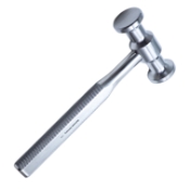 Stainless Steel Mallet, Double Shaped Hammer Head, 1lb 1.4oz, Diameter 1.191" (30.2mm), Overall Length 7-1/4" (183mm) 