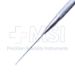 Mackool Capsule Retractor, 4 Degrees Angled Shaft, 1mm Hook Suspended 0.5mm From End Of Tip, 10mm Tip To Bend, Round Knurled Handle, With Tip Guard, Dull Finish, Overall Length 4-3/4" (120mm) - 5-1661