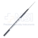 Mackool Capsule Retractor, 4 Degrees Angled Shaft, 1mm Hook Suspended 0.5mm From End Of Tip, 10mm Tip To Bend, Round Knurled Handle, With Tip Guard, Dull Finish, Overall Length 4-3/4" (120mm) - 5-1661