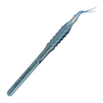 Mackool-Inamura Capsulorhexis Coaxial Forceps, Blunt Tip, Round Ergonomic Handle 