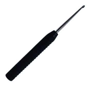 Magnum Curette, XL, 11mm Cup, Straight Black Handle, Overall Length 13-1/2" (343mm) 