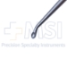 Magnum Curette, XL, 13mm Cup, Angled Forward, Black Handle, Overall Length 13-1/2" (343mm) - 1-04-256-20