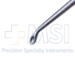 Magnum Curette, XL, 15mm Cup, Angled Forward, Black Handle, Overall Length 13-1/2" (343mm) - 1-04-256-25