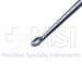 Magnum Curette, XL, 15mm Cup, Straight Black Handle, Overall Length 13-1/2" (343mm) - 1-04-255-25