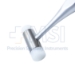 Mallet, #3, Replaceable Nylon Heads, Cylinder Shaped, 6.4oz, Diameter 0.782" (19.8mm), Overall Length 7-1/8" (181mm) - M05700