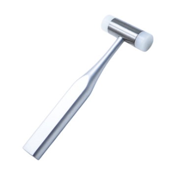 Mallet, #3, Replaceable Nylon Heads, Cylinder Shaped, 6.4oz, Diameter 0.782" (19.8mm), Overall Length 7-1/8" (181mm) 