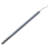 Maloney No-Hole Manipulator, Teardrop Sharp Tip, With Post, Round Knurled Handle, Dull Finish, Overall Length 4-1/2" (115mm) E0579,9248E,E0579