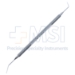 Maloney Nucleus Rotator, Double Ended, Forked, 0.5mm Spatula, 0.6mm Fork - 15-3624AS