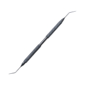 Maloney Quick-Chop, Double Ended, Titanium, Quick-Chop Tip - Angled 9mm from Bend to Tip, Micro Sharp Pick Tip - Angled 10mm from Bend to Tip, Round Handle, Overall Length 5-1/4" (133mm) ET1103