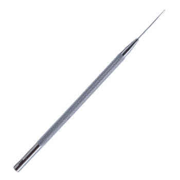 Maltzman-Fenzel Lens Manipulating Hook, Straight, " V " Shaped Tip, 0.15mm, Overall Length 4-1/2" (114mm) 1732654,11/4/6643,K3-5532,08-04235
