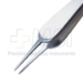 Manhattan Eye Ear Suturing Forceps, Tips Angled 90 Degrees In, 1 x 2 Teeth, 6mm Tying Platform, Smooth Wide Handle, Polished Finish, Overall Length 3-1/2" (90mm) - 5-2943-90