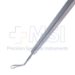 Martinez Corneal Dissector Knife, Double Ended, 3mm x 11mm Angled Sharp Blades, Flat Handle, Polished Finish, Overall Length 5" (127mm) - 5-4112