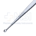 Martini Bone Curette, Double Ended, Size 00/0, 4mm/5mm Cup, Overall Length 5-1/4" (133mm) - 19016-1056-00