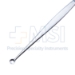 Martini Bone Curette, Double Ended, Size 00/0, 4mm/5mm Cup, Overall Length 5-1/4" (133mm) - 19016-1056-00