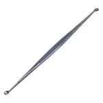 Martini Bone Curette, Double Ended, Size 00/0, 4mm/5mm Cup, Overall Length 5-1/4" (133mm) 