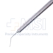 Masket Phaco Spatula / Rosen Phaco Splitter, Double Ended, 12mm Long Round Disk Shaped Spatula, Longitudinal Grooved Handle, Overall Length 5-1/2" (135mm) - 11-4-3478