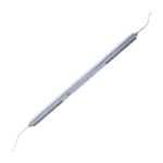 Masket Phaco Spatula / Rosen Phaco Splitter, Double Ended, 12mm Long Round Disk Shaped Spatula, Longitudinal Grooved Handle, Overall Length 5-1/2" (135mm) 576662,11/4/3478,K3-2367