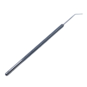 Maumenee-Barraquer Vitreous Sweep Spatula, Right, Angled 10mm Tip, Indentation On Right Side, Gently Curved Blade, Round Knurled Handle, Polished Finish, Overall Length 4-3/4"(119mm) E0486 M,6811E,E0486 M
