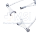 Maumenee-Park Eye Speculum, Canthus Hook Fenestrated Blades, Blade Length 15mm, Spread 44mm, Overall Length 3-1/4" (83mm) - 11-2-6921