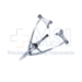 Maumenee-Park Eye Speculum, Canthus Hook Fenestrated Blades, Blade Length 15mm, Spread 44mm, Overall Length 3-1/4" (83mm) - 11-2-6921