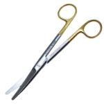 Mayo Dissecting Scissors, TC, Curved, Beveled Blades, Overall Length 6-3/4" (171mm) 