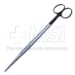 Mayo-Harrington Scissors, Super Cut, Straight,  Blunt Tips, Black Ring Handles, Overall Length 6-3/4" (171mm) - 19-133370