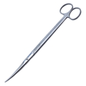 Mayo-Harrington Scissors, Curved, Blunt Tips, Overall Length 9" (230mm) 