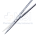 Mayo-Harrington Scissors, Super Cut, Curved, Blunt Tips, Black Ring Handles, Overall Length 9" (230mm) - 19-133372