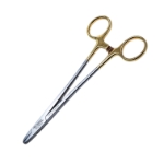 Mayo Hegar Bulldog Needle Holder, TC, Short Bigger Broad Pattern, 14mm x 4mm Jaw, Overall Length 7" (177.8mm) 