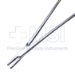 Mayo Hegar Needle Holder, Left Handed, TC, Serrated Jaw Overall Length 7" (178mm) - D1308-L