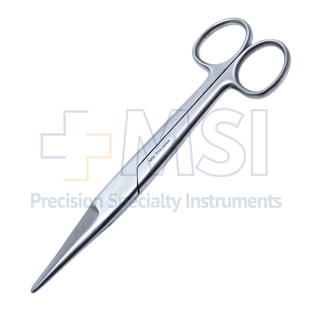 Noble Scissors - Mayo Noble Scissors, Straight, Beveled Blades, Overall Length 6-1/2 ...