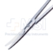 Mayo Scissors, Curved, Beveled Blades, Two Tone Finish, Overall Length 5-1/2" (140mm) - 19-13367