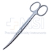 Mayo Scissors, Curved, Beveled Blades, Two Tone Finish, Overall Length 5-1/2" (140mm) - 19-13367