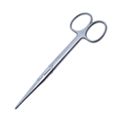 Mayo Scissors, Straight, Two Tone Finish, Overall Length 5-1/2" (140mm) 