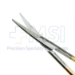 Mayo Scissors, TC, Curved, Beveled Blades, Overall Length 5-1/2" (140mm) - C5622