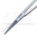 Mayo Scissors, Straight, Beveled Blades, Two Tone Finish, Overall Length 6-3/4" (170mm) - 19-13366