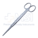 Mayo Scissors, Straight, Beveled Blades, Two Tone Finish, Overall Length 6-3/4" (170mm) - 19-13366