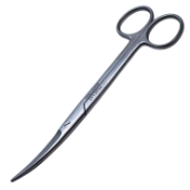 Mayo Scissors, Curved, Beveled Blades, Overall Length 6-3/4" (171mm) 
