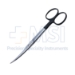 Mayo Scissors, Super Cut, Curved, Blunt Tips, Black Ring Handles, Overall Length 5-1/2" (140mm) - 19-133367